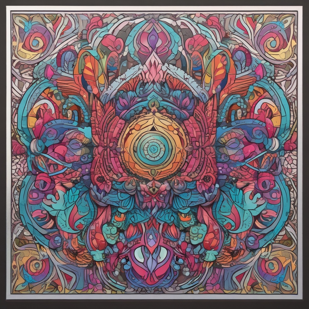 Newly Minted NFT 1 with vibrant design